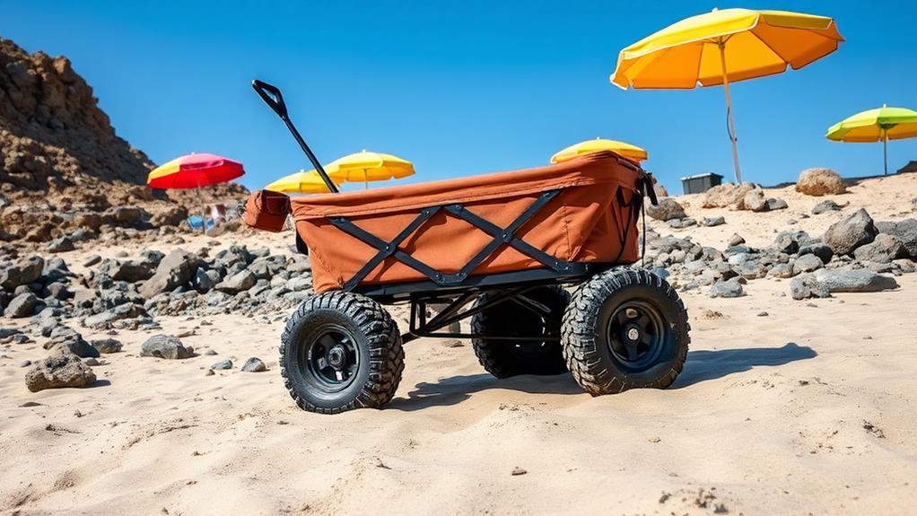 all terrain beach wagon features