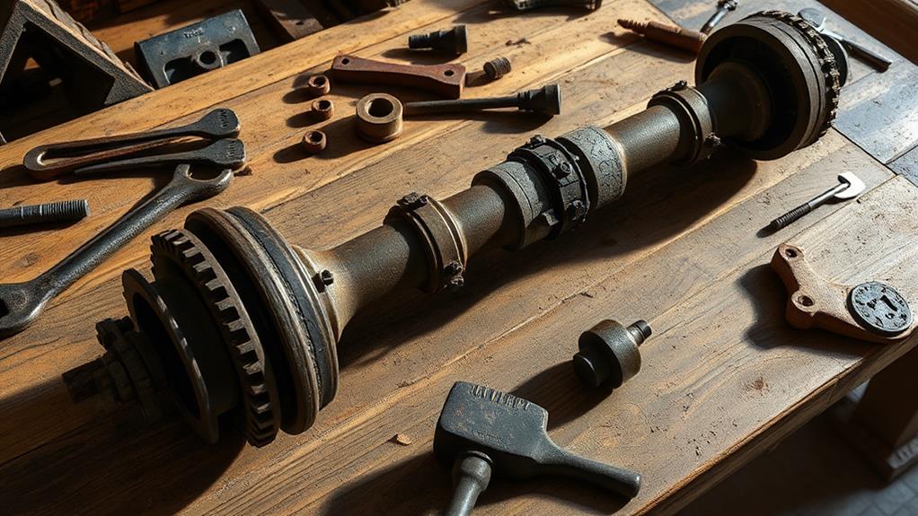 axle disassembly process guide