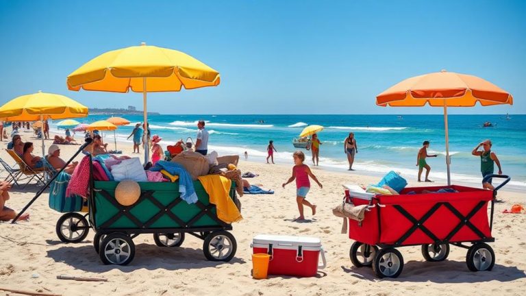 best beach folding wagons