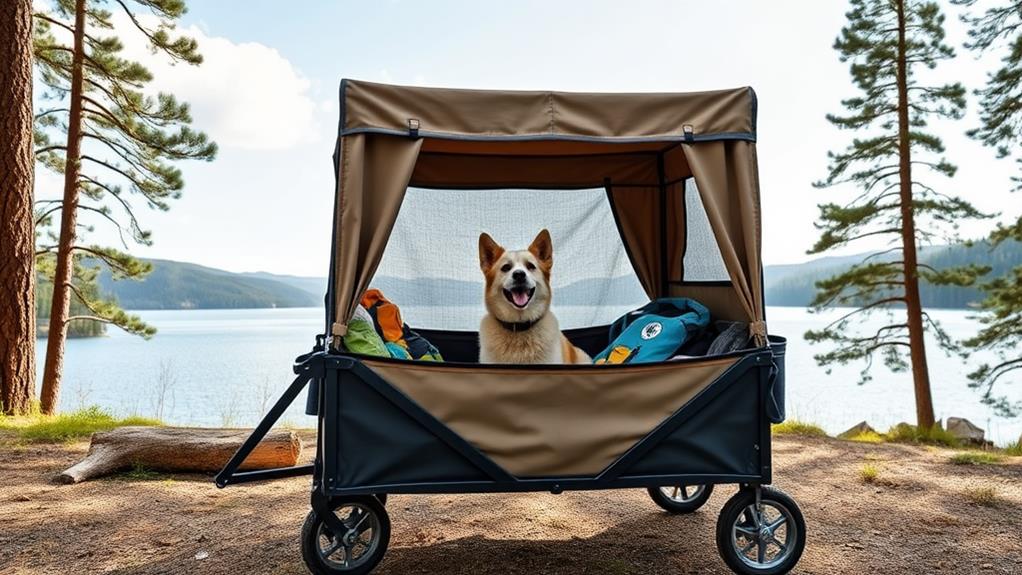 best camping pet wagon