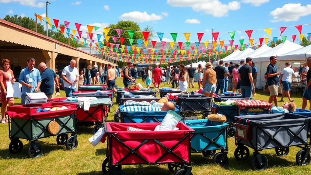 best collapsible festival wagon