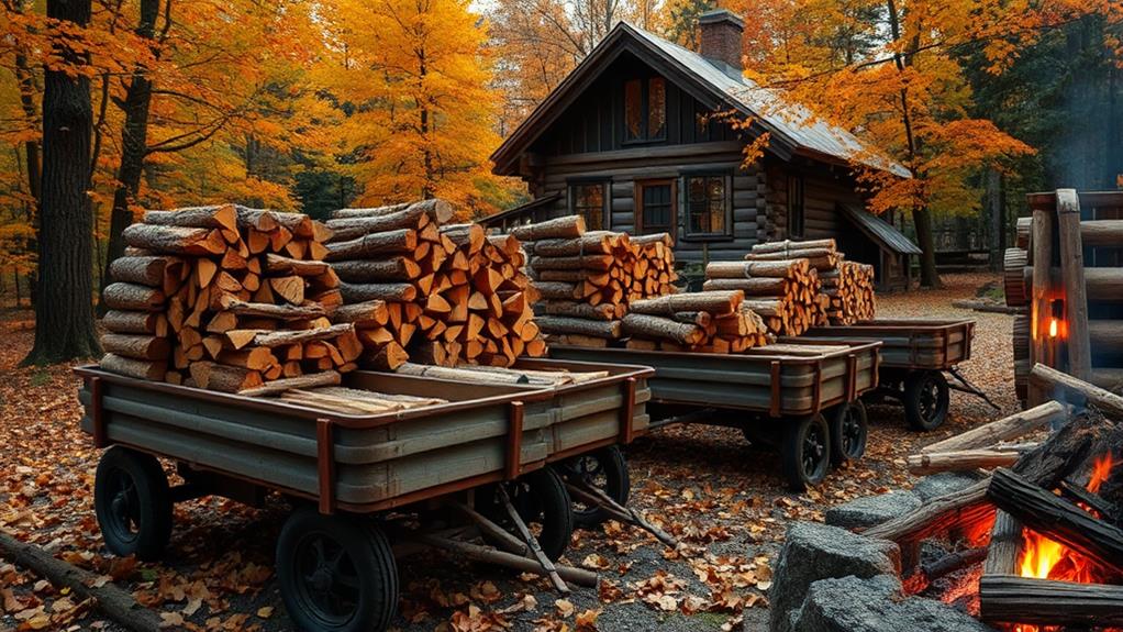 best firewood utility wagons