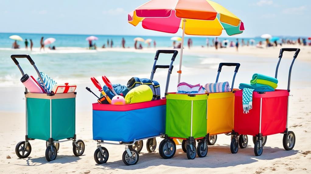 best lightweight beach trolleys