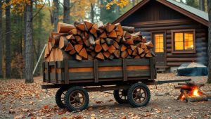 best utility wagon firewood