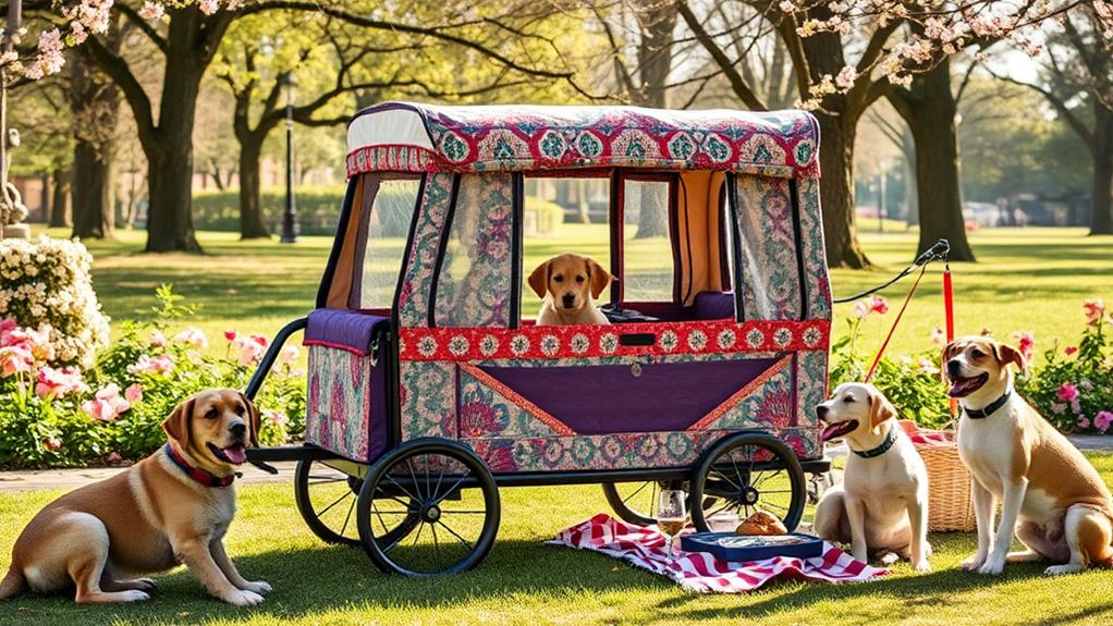 chic pet transportation solution