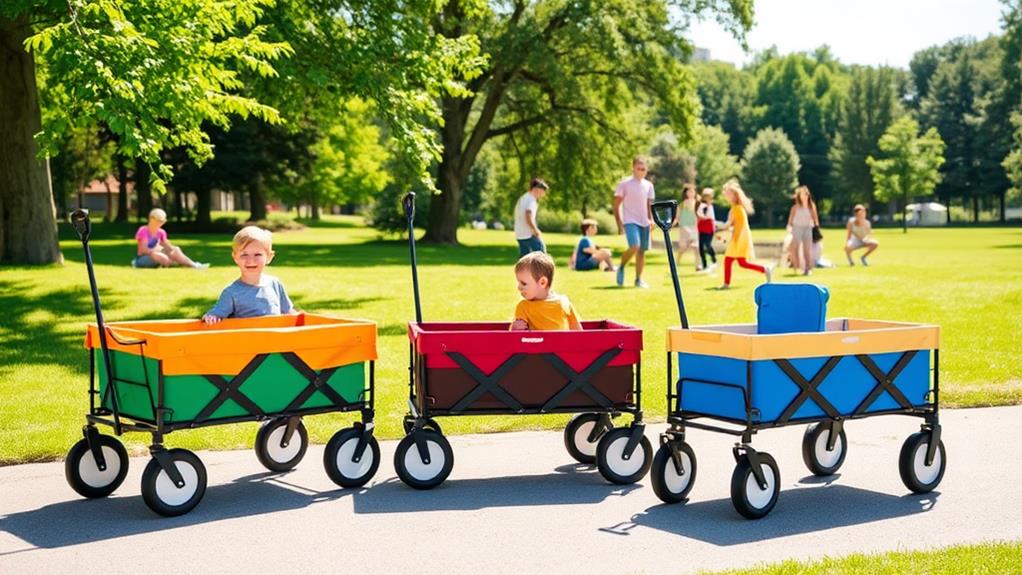 child safe folding wagons ranked