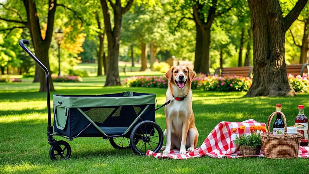 compact portable utility cart