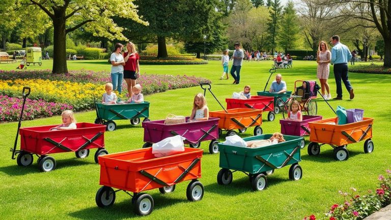 convenient kid transport wagons