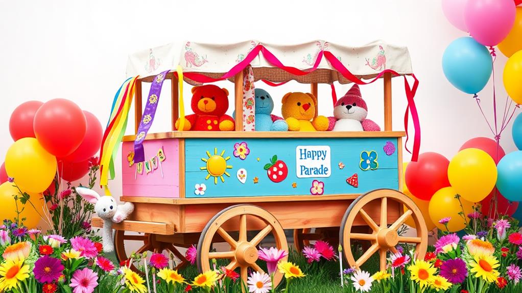 creative wagon decoration ideas