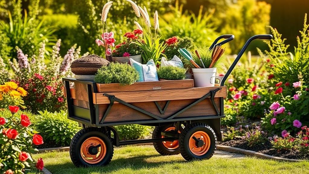 durable garden cart advantages