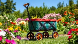 easy pull garden wagon upgrades