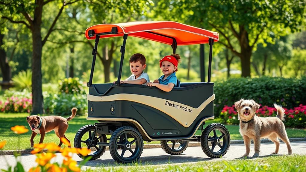 electric wagon for versatility