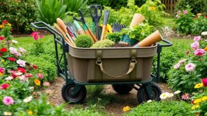 essential garden cart features