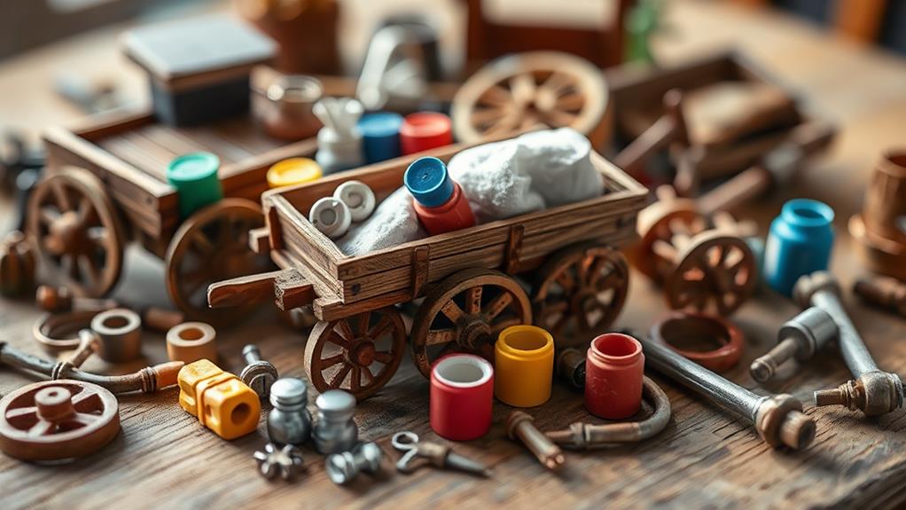 miniature wagon replacement parts