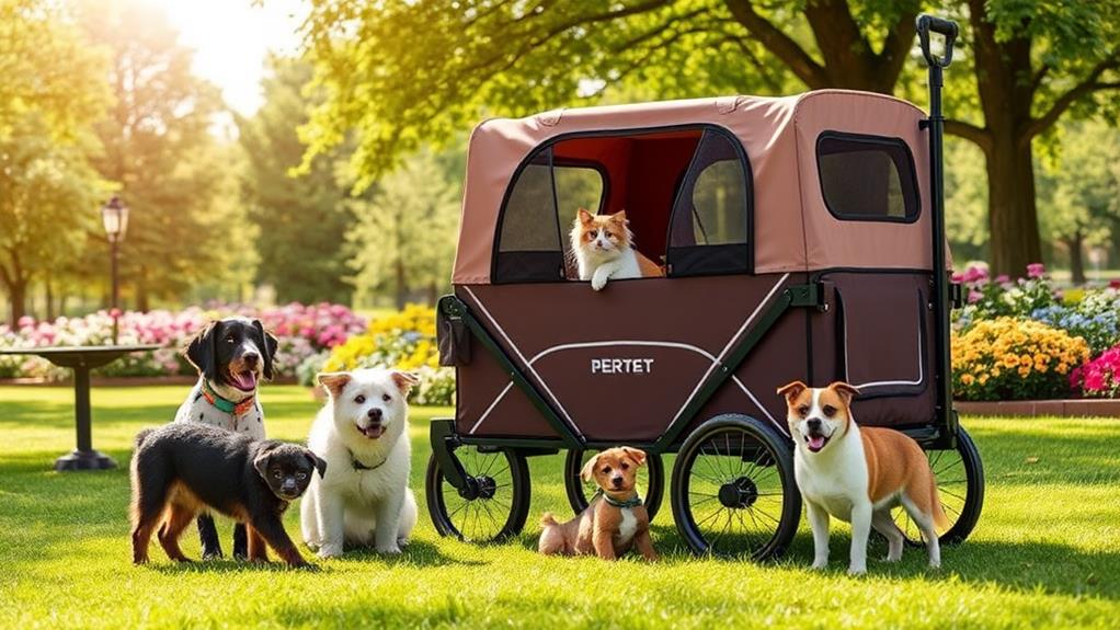 pet wagons with storage