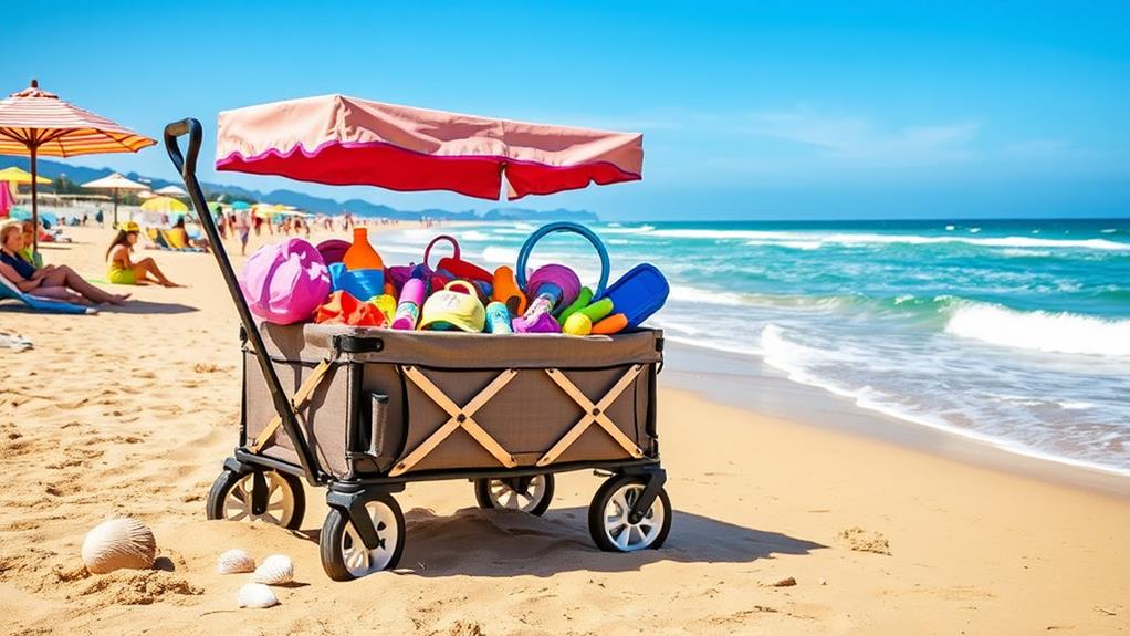 portable beach wagon design