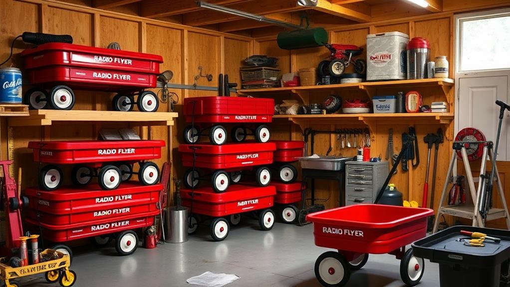 properly store wagons