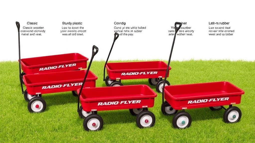 red radio flyer variants