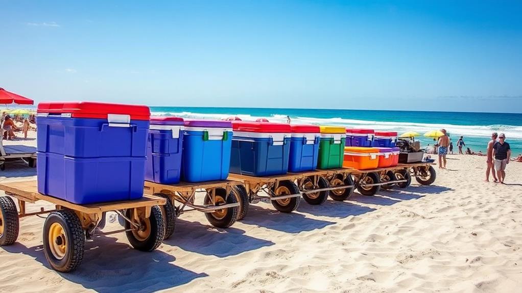 retailers for sand carts