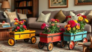 retro toy wagon decor ideas