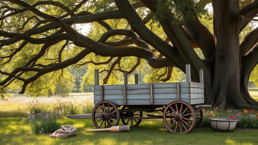 reviving antique farm wagons