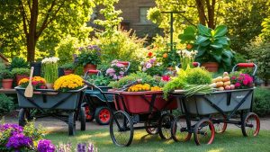 top folding carts for gardeners