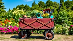 top heavy duty garden wagons