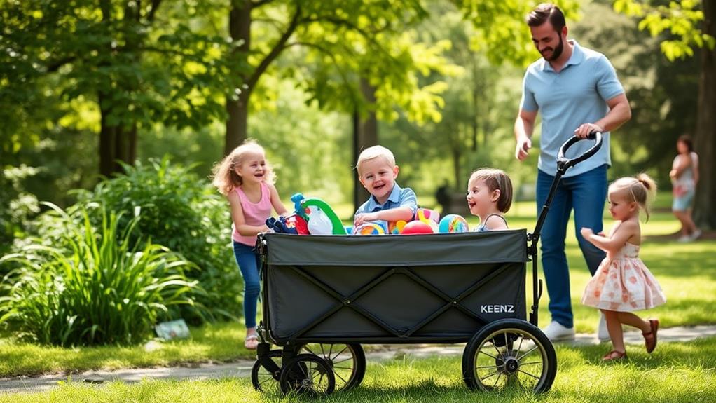 versatile stroller wagon design