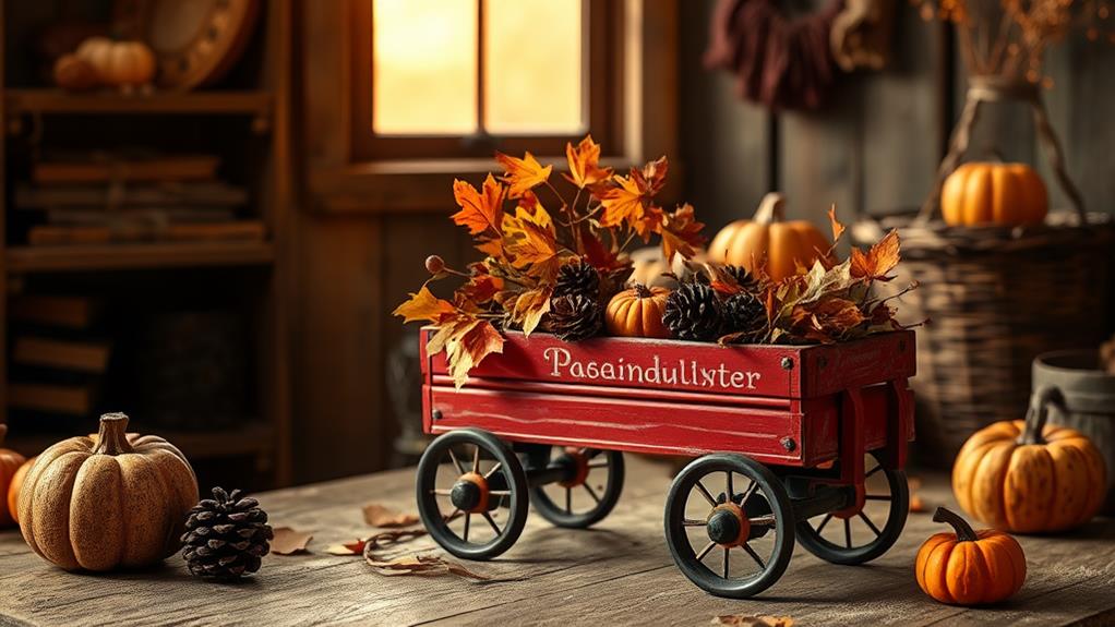 wagons for seasonal decor